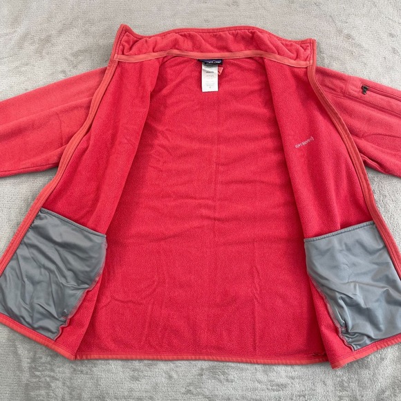 Patagonia Aravis Jacket in Poppy Fields Women Medium Fleece Full Zip GorpCore - Picture 5 of 10